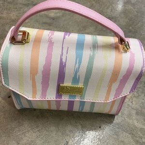 New betsey Johnson mini rainbow